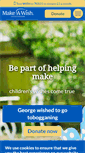 Mobile Screenshot of make-a-wish.org.uk